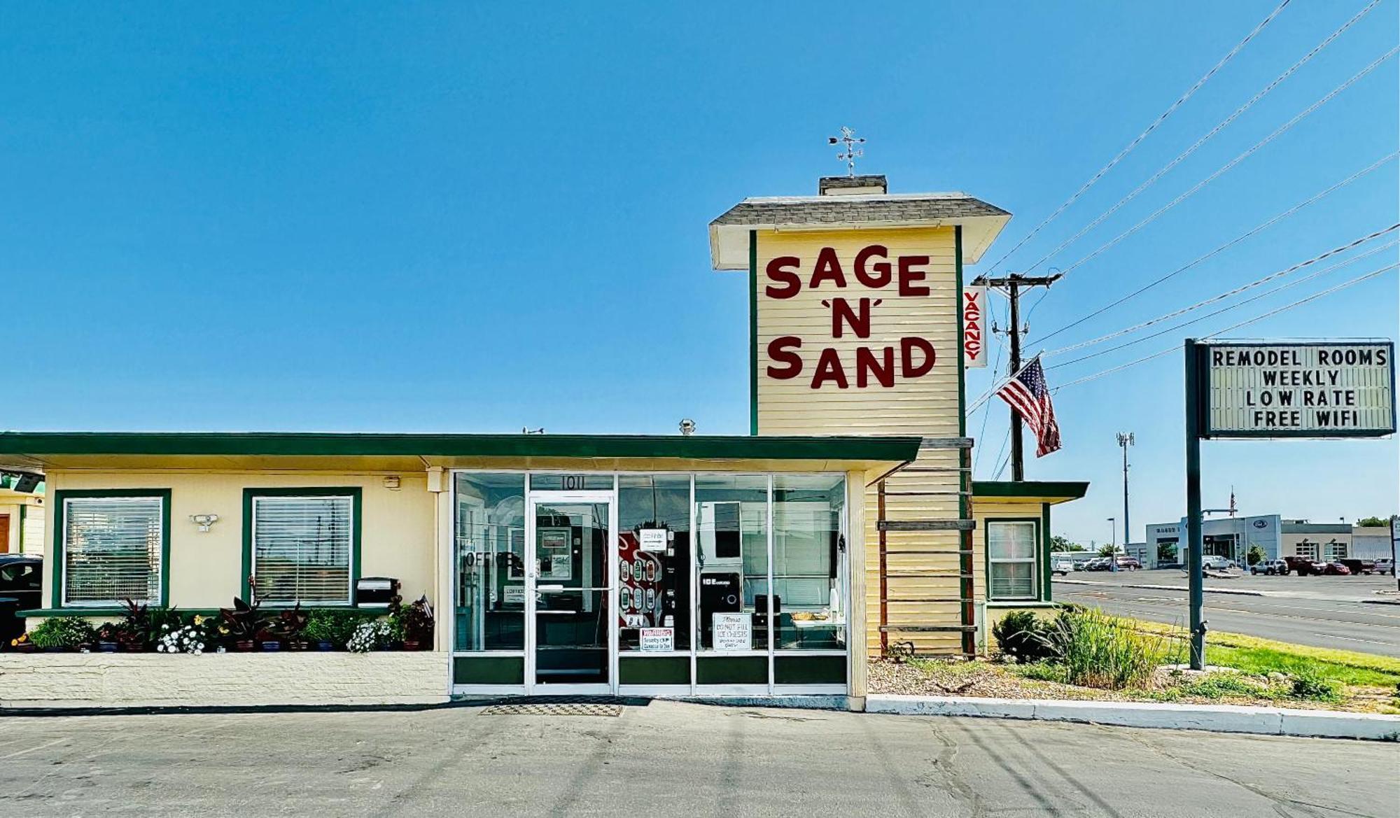 Sage N Sand Motel モーゼスレイク エクステリア 写真